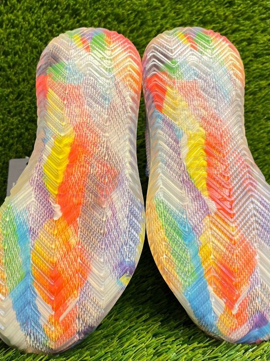 Nobull SF Trainer+ Pride Collection Womens Size 6 White Running Shoes Sneakers - Picture 7 of 10